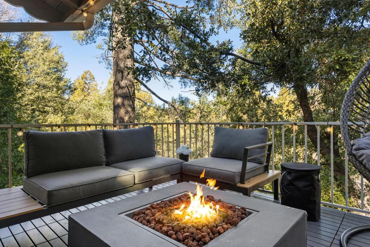 Mountain Getaway By Lake Crestline Bagian luar foto